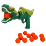 Zapp Toys Dinozor Temalı Sünger Top Atan Oyuncak Silah 12'li