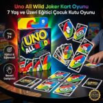 Mattel Games Uno All Wild Joker Kart Oyunu 7 Yaş ve Üzeri