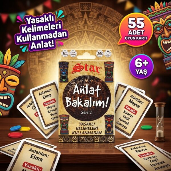 Star Anlat Bakalım Mini Oyun Kartları