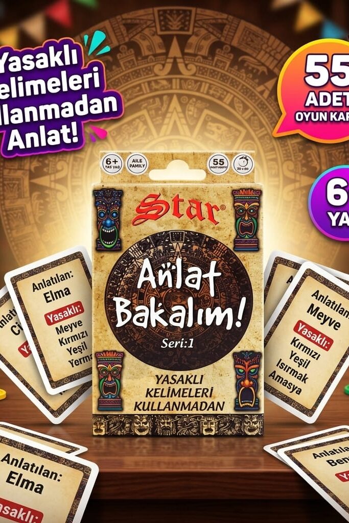 Star Anlat Bakalım Mini Oyun Kartları