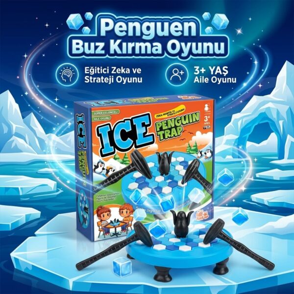 ASYA Buz Küpleri Penguen Tuzak Oyunu