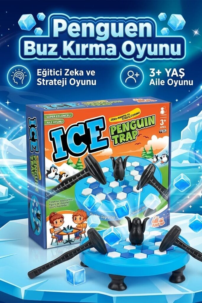 ASYA Buz Küpleri Penguen Tuzak Oyunu