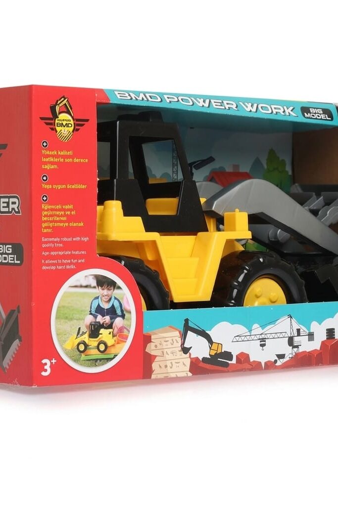 Asya Oyuncak İş Makinesi Büyük Boy Dozer 3 Yaş+