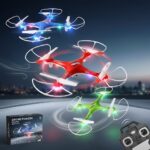 LH-X50 Işıklı Uzaktan Kumandalı 360 Derece Takla Atan Drone
