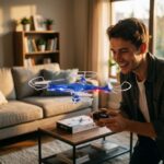 LH-X50 Işıklı Uzaktan Kumandalı 360 Derece Takla Atan Drone