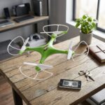 LH-X50 Işıklı Uzaktan Kumandalı 360 Derece Takla Atan Drone