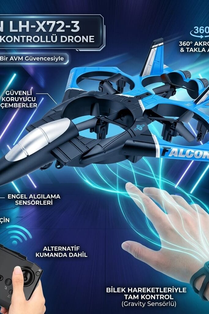 CAN LH-X72-3 Bilek Kontrollü Drone