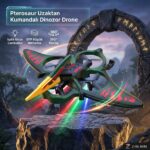 Pterosaur Uzaktan Kumandalı Dinozor Drone Işıklı Oyuncak