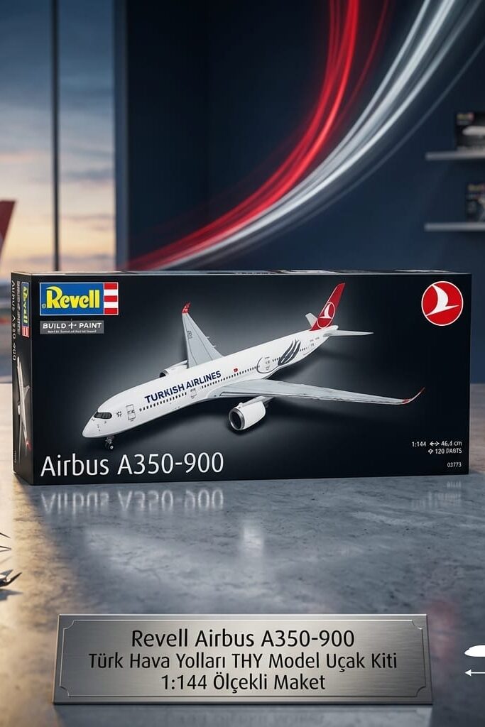 Revell Airbus A350-900 Türk Hava Yolları 1:144 Model Uçak Kiti