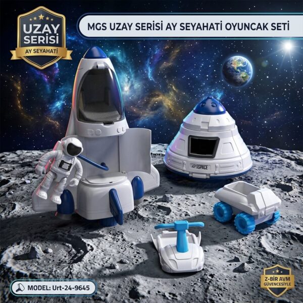 Mgs Uzay Serisi Ay Seyahati Oyuncak Seti