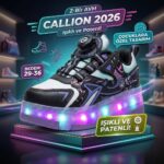 Callion 2026 Işıklı ve Patenli Çocuk Spor Ayakkabı