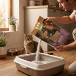 Boss Lavanta Kokulu Süper Beyaz Bentonit Kedi Kumu 5 Litre – Topaklanan Hijyenik - Görsel 4