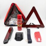 Trafik Seti Çantalı Yangın Söndürücü Spreyli İlk Yardım Çekme Halatı Takozlu Full Set - Görsel 2