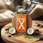 Areon X Coconut Hindistan Cevizi Askılı Oto Kokusu | Tropikal Araç Parfümü - Görsel 4