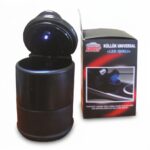 Autokit Araç İçi Mavi LED Işıklı Küllük | Tüm Araçlara Uyumlu Bardaklık Küllüğü - Görsel 2