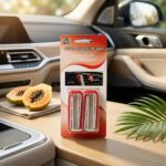 Magic Dose Jel Oto Kokusu Papaya 4'lü Set | Havalandırma Klipsli Araç Parfümü - Görsel 4