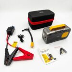 Auhma A9900 4'ü 1 Arada | 1000A Akü Takviye Cihazı + Dijital Lastik Şişirme Pompası + Powerbank + LED Fener - Görsel 2
