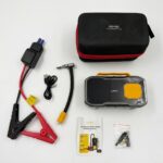 Auhma A9900 4'ü 1 Arada | 1000A Akü Takviye Cihazı + Dijital Lastik Şişirme Pompası + Powerbank + LED Fener - Görsel 3