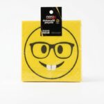 Nerox 10'lu Gözlüklü Emoji Desenli Yumuşak Peçete - Eğlenceli Parti Peçetesi - Görsel 2