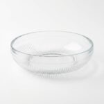 Eksen Paris 26 cm Cam Salata Kasesi | Şık Sunum Kasesi | Dayanıklı Cam Servis Tabağı - Görsel 3