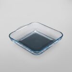 Borart Antrasit Büyük Kare Dekoratif Borcam Tepsi 30x27 cm - Görsel 3