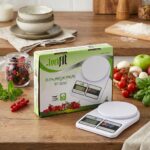 Techfit TF-1010 10 Kg Hassas Dijital Mutfak Tartısı | 1 gr Hassasiyet | LCD Ekranlı Terazi - Görsel 2