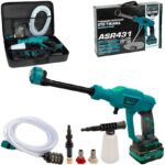 Assur ASR431 21V Şarjlı Basınçlı Oto Yıkama Makinesi - Çift Akülü