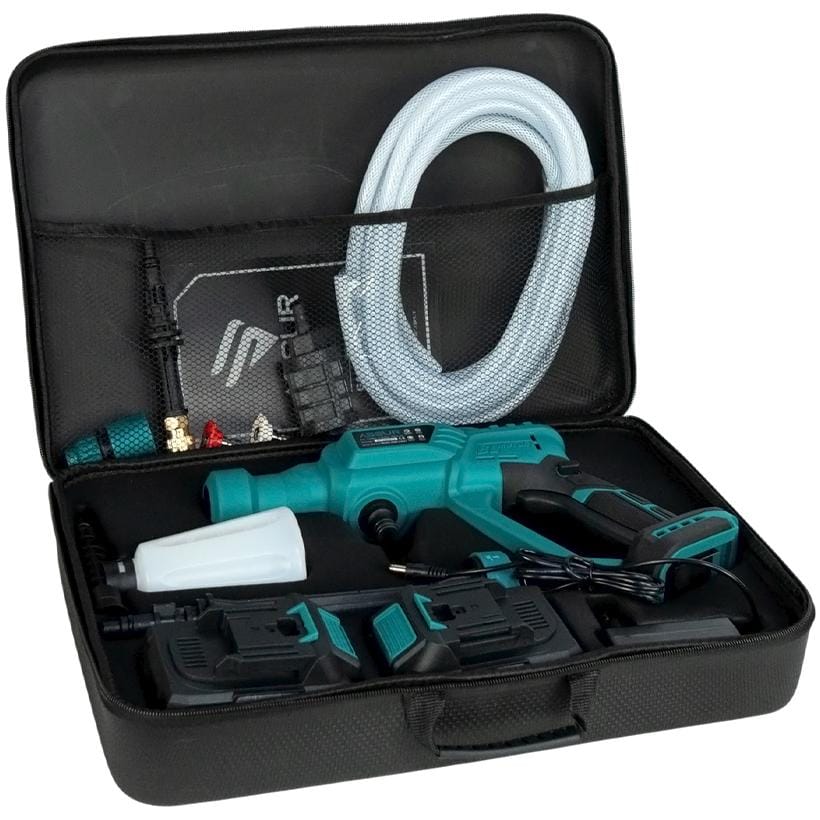 Assur ASR431 21V Şarjlı Basınçlı Oto Yıkama Makinesi - Çift Akülü