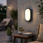 Mutlusan LEDLIGHT-3 15W Oval LED Armatür Siyah