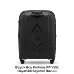 PP ACR Büyük Boy Kırılmaz Valiz 75 cm