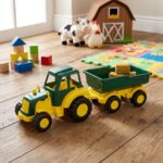 ÇLK Toys Römorklu Traktör Dinozor Figürlü 38 cm