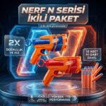 Nerf N Serisi İkili Paket - 2 Adet Ward Tabanca