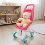 Oyuncak Bebek Arabası Puset Rol Yapma Oyuncağı