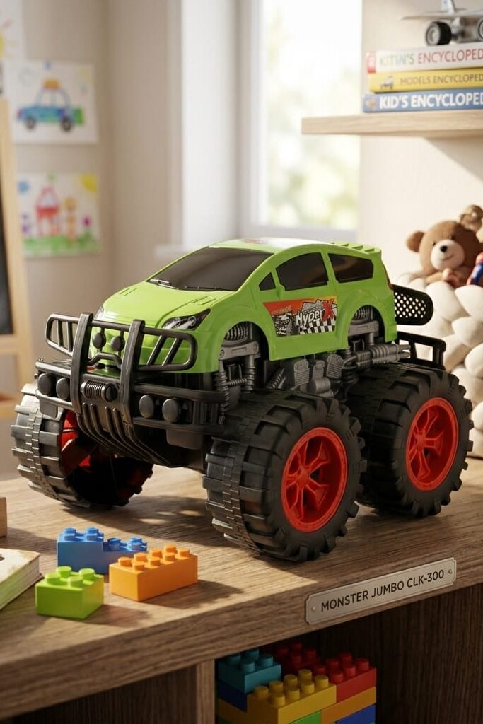 Monster Jumbo CLK-300 Büyük Boy Çocuk Oyuncak Araba