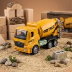 Prestij Pilli Bump'n Go İnşaat Kamyonu ve Beton Mikseri 3 Yaş