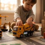 Prestij Pilli Bump'n Go İnşaat Kamyonu ve Beton Mikseri 3 Yaş