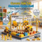 Canem Sök Tak Kamyon Oyun Seti 17 Parça