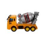 Big Site İnşaat Mikseri Oyuncak Beton Karıştırıcı Kamyon 20 cm