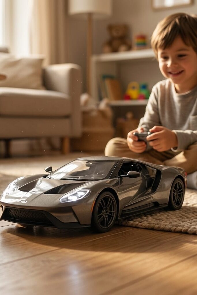 CTOYS Ford GT 2017 1:24 Ölçekli Işıklı Uzaktan Kumandalı Araba