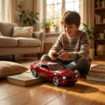 CTOYS 1:14 Uzaktan Kumandalı Işıklı Kırmızı Camaro Şarjlı Oyuncak Araba