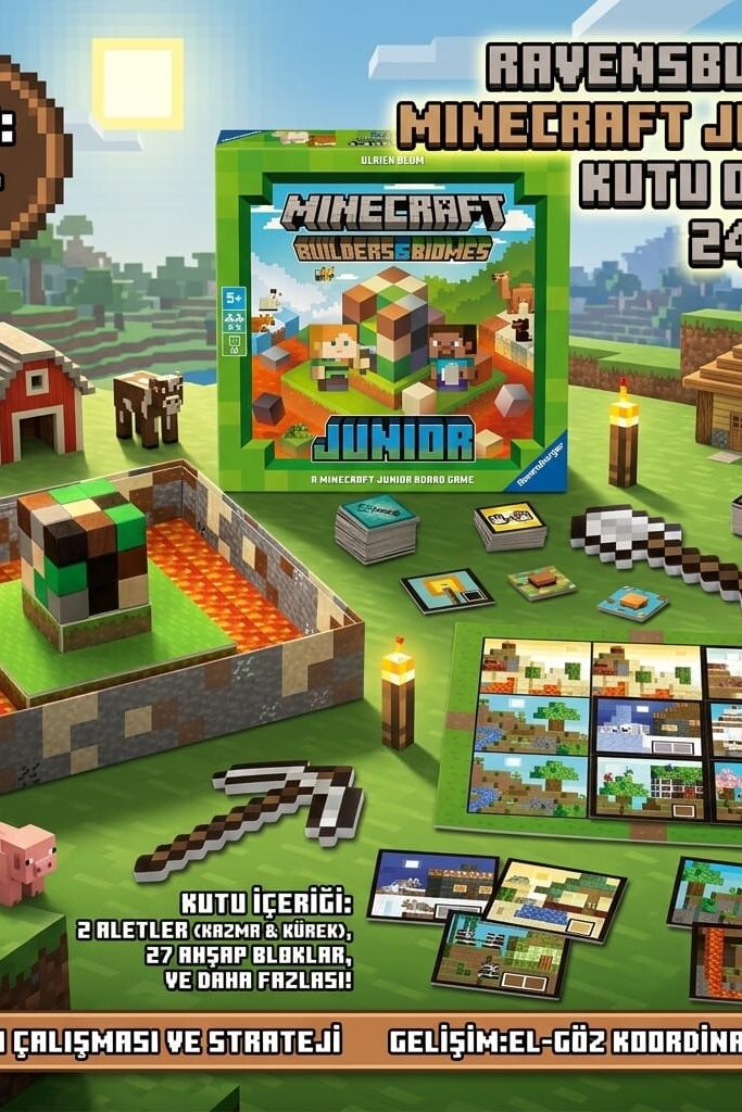 Ravensburger Minecraft Junior Kutu Oyunu 247509