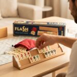 Star Flash 43 cm Kayın Ağacı Okey Takımı