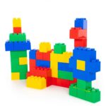 Happy Blocks 48 Parça Silindir Bloklar Eğitici Zeka ve İnşa Oyun Seti BMT-101