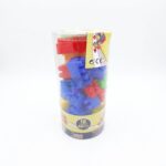 Happy Blocks 48 Parça Silindir Bloklar Eğitici Zeka ve İnşa Oyun Seti BMT-101
