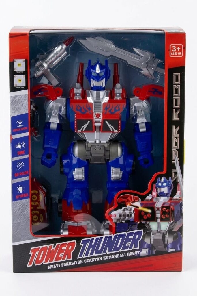 Toycraft Uzaktan Kumandalı Sünger Atan Robot 6020/6021