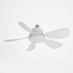 ELiTLED 5 Kanatlı Uzaktan Kumandalı LED Işıklı Tavan Vantilatörü 52 cm