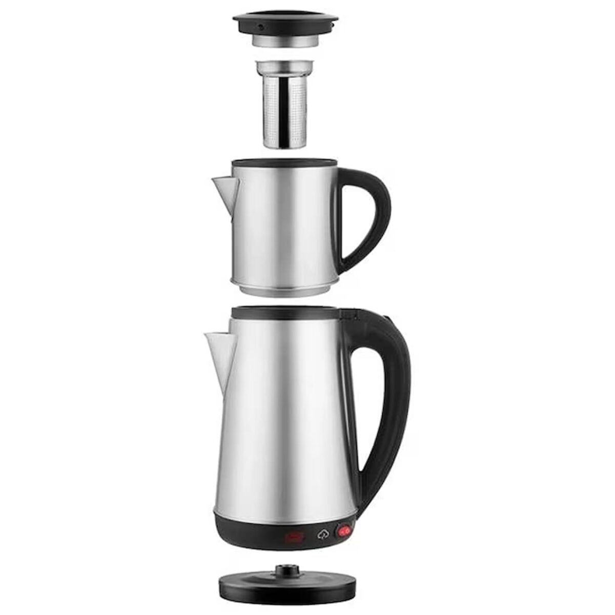Crown CRW-2201 1800W 2.6 Litre Inox Çay Makinesi