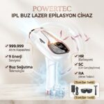Powertec TR-999 IPL Buz Lazer Epilasyon Cihazı 999.999 Atım