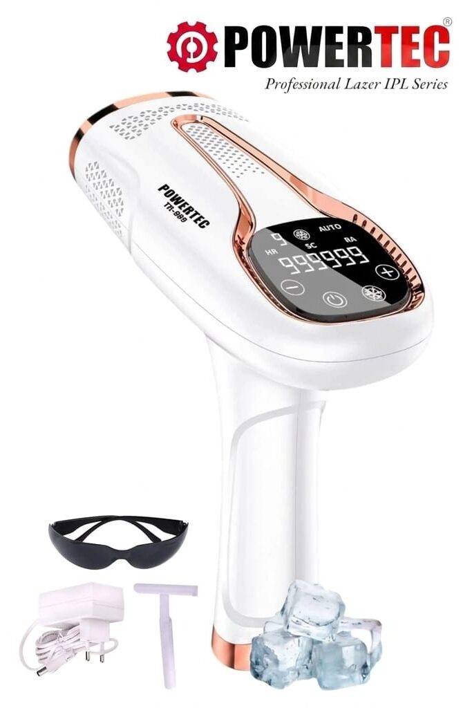 Powertec TR-999 IPL Buz Lazer Epilasyon Cihazı 999.999 Atım