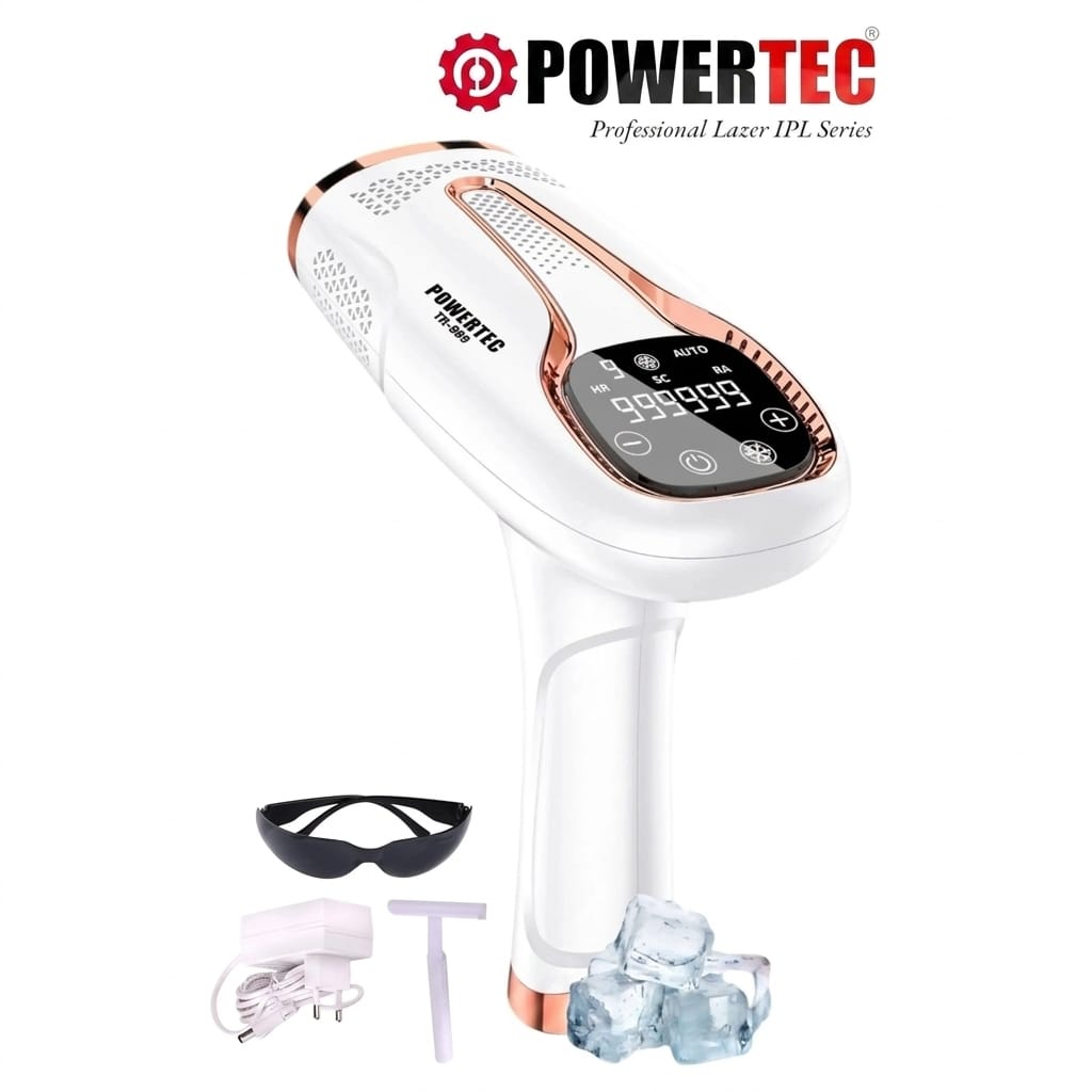 Powertec TR-999 IPL Buz Lazer Epilasyon Cihazı 999.999 Atım